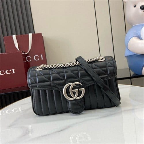 GUCCI 구찌 GG 마몽 마틀라세 숄더백 443497-3