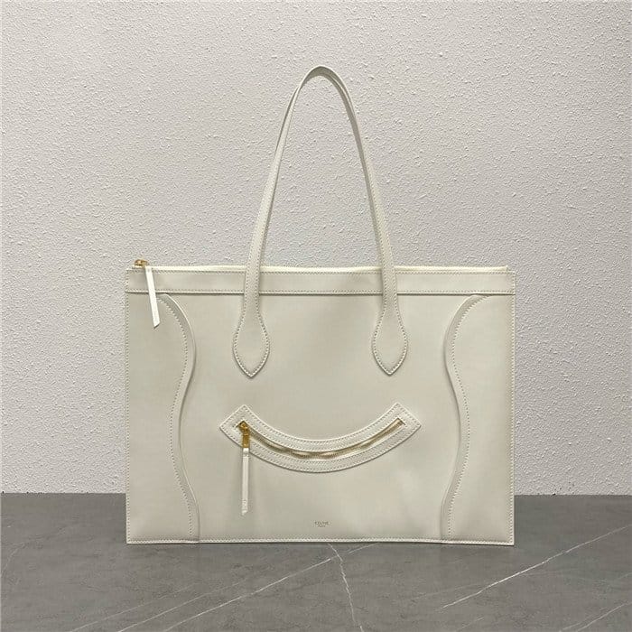 CELINE 셀린느 플랫 카바스 러기지 숄더백 123963 4COLOR