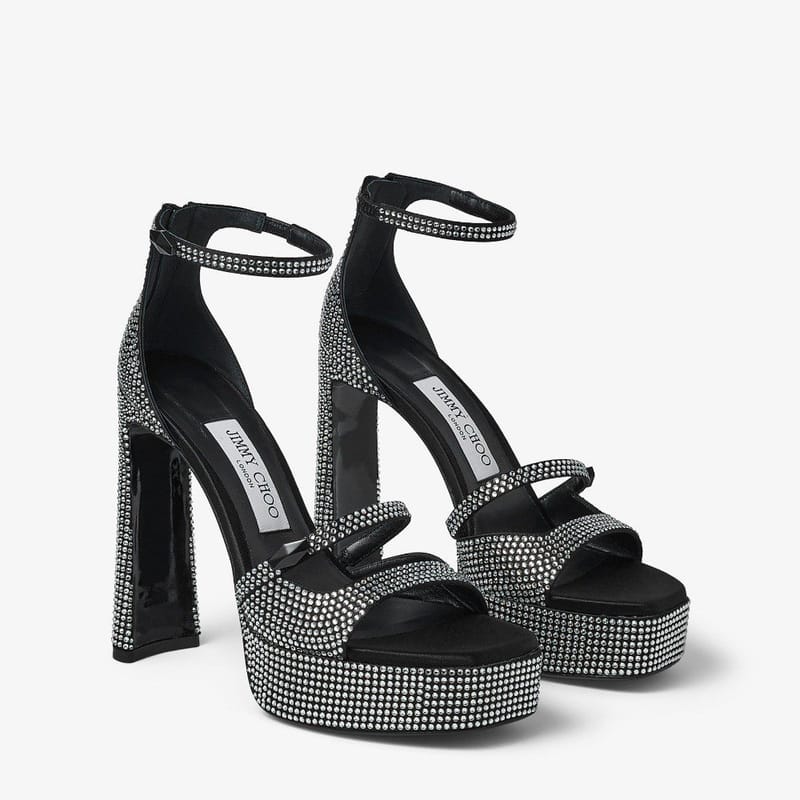 JIMMY CHOO 지미추 여성용 구두 Claressa Platform 125 굽높이 12.5cm
