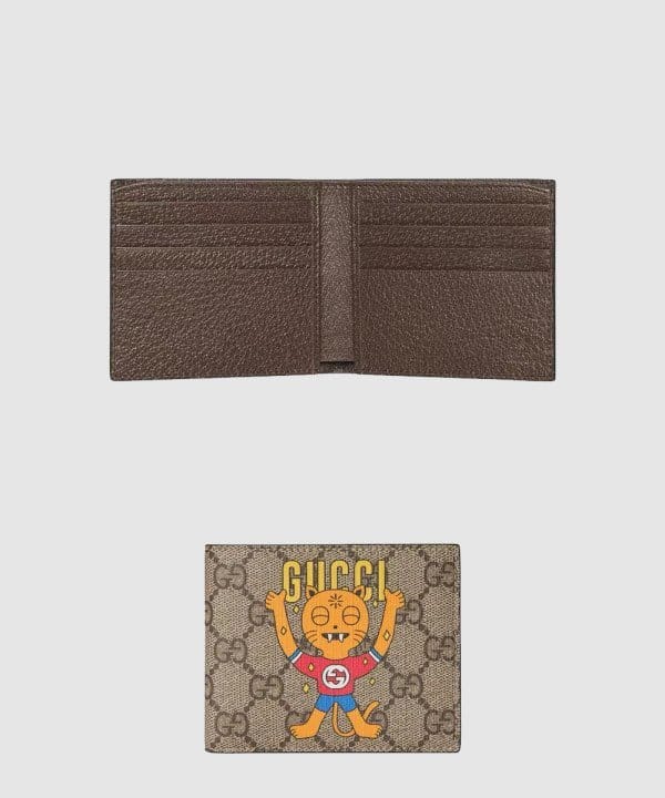 GUCCI 구찌 GG 수프림 반지갑 ‎451268