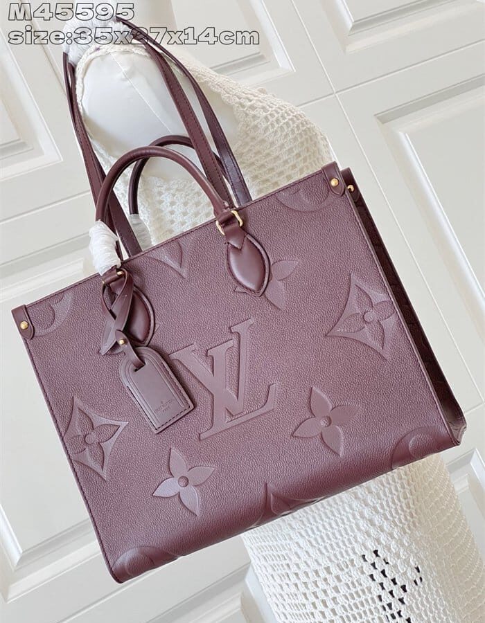 LOUIS VUITTON 루이비통 온더고 토트백 MM M45595