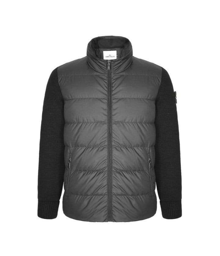 STONE ISLAND 스톤아일랜드 덕다운 니트 자켓 2COLOR