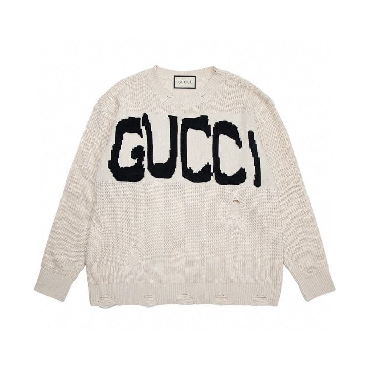 GUCCI 구찌 X 발렌시아가 디스트로이드 니트