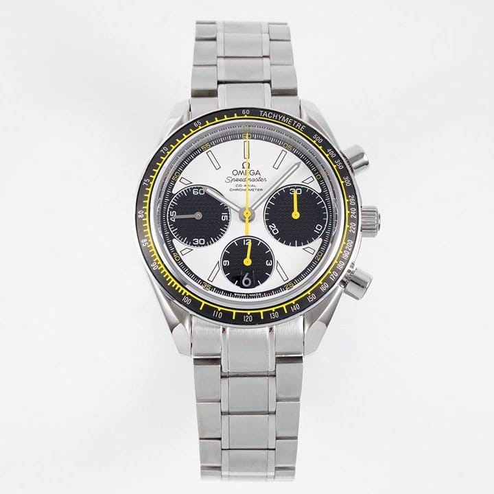 OMEGA 오메가 스피드마스터 크로노그래프 화이트 다이얼 SS브레이슬릿 40mm 326.30.40.50.04.001