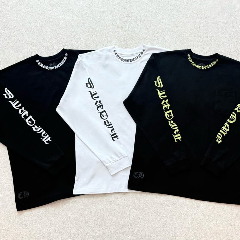 CHROME HEARTS 크롬하츠 스크립트 롱 슬리브