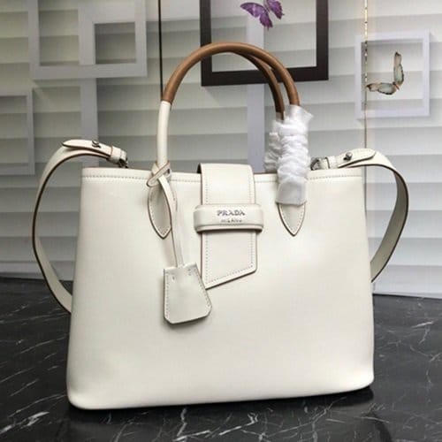 PRADA 프라다 레더 토트 숄더백 1BG148-1