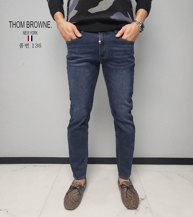 THOM BROWNE 톰브라운 밍크 보아털 청바지 (136)