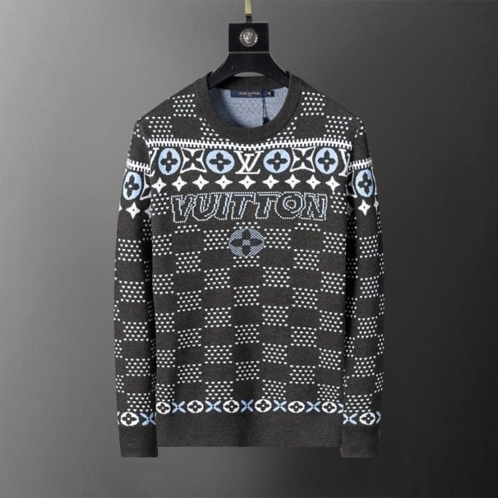 LOUIS VUITTON 루이비통 로고 패턴 니트