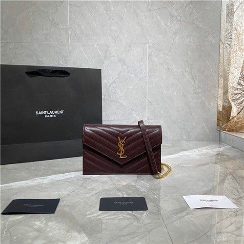 SAINT LAURENT 생로랑 WOC 미니 체인백 Y393953-1