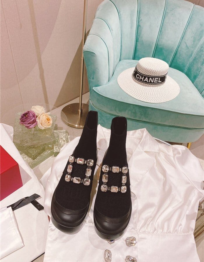 ROGER VIVIER 로저비비에 스판 니트 스피드 러너 스니커즈 RV99889