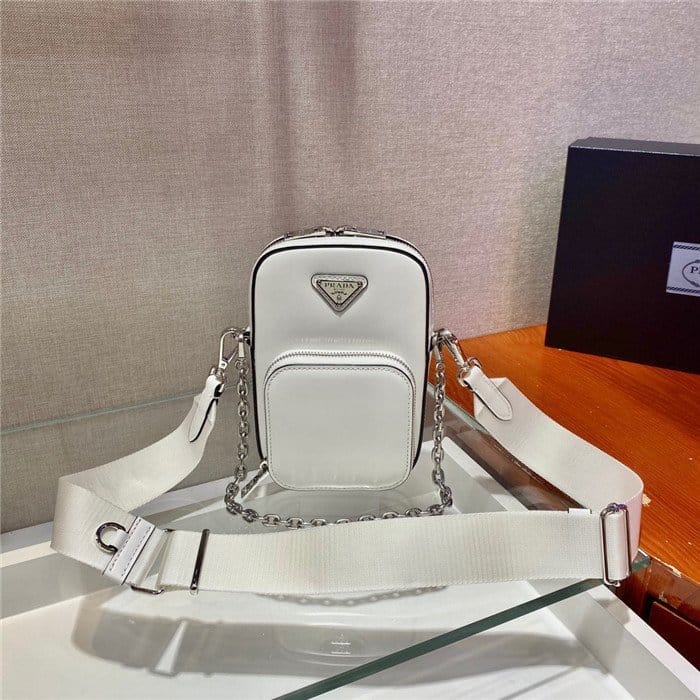 PRADA 프라다 가죽 미니 핸드백 1BH183 2COLOR