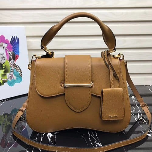 PRADA 프라다 시도니 미디움 사피아노백 1BN005-1