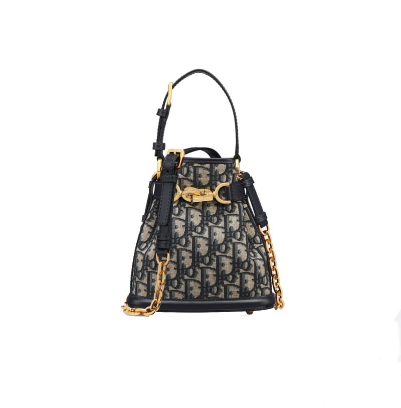 DIOR 디올 오블리크 쎄디올 버킷백