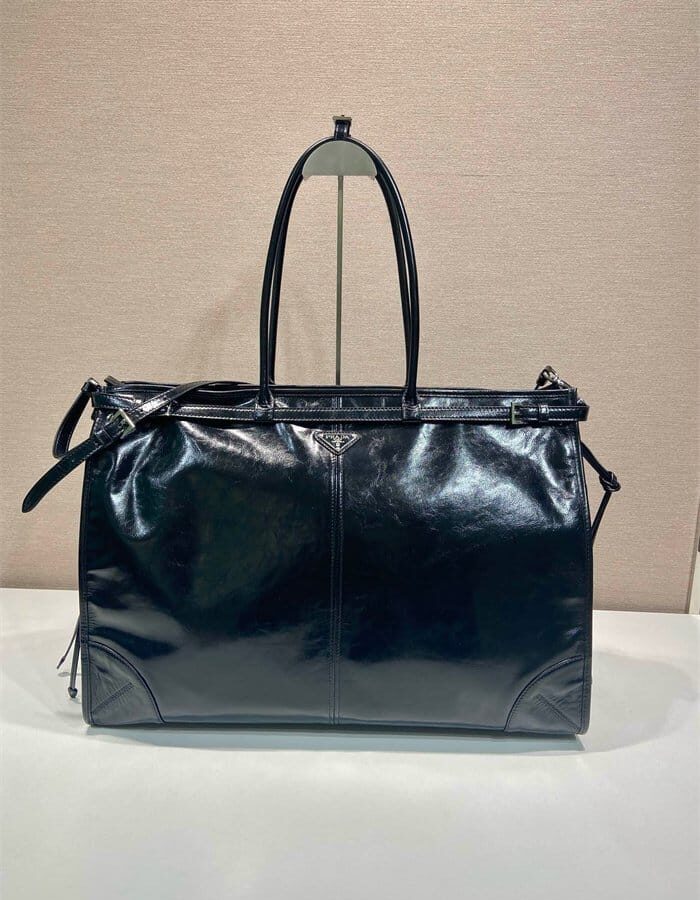 PRADA 프라다 라지 가죽 토트백 2VG128