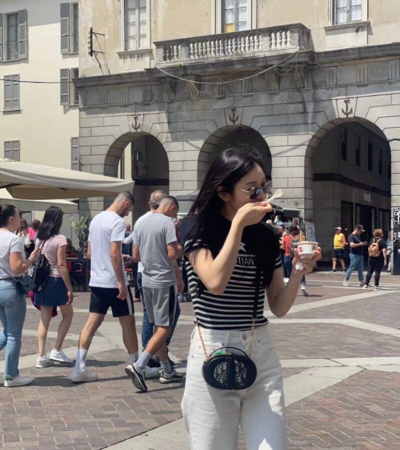 [피겨 김연아] DIOR 디올 CD 시그니처 오벌 카메라 백