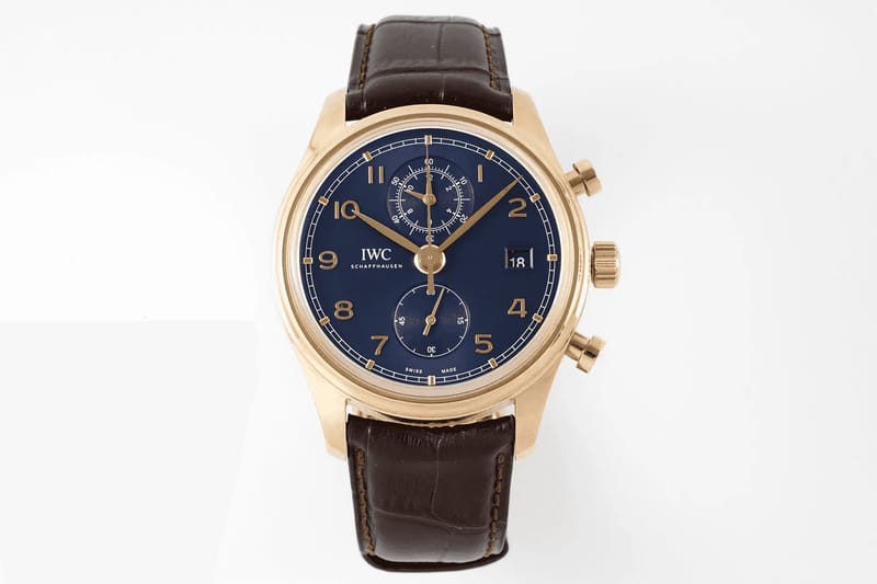 IWC 아이더블유씨 포르투기저 크로노그래프 클래식 청판 IW390305