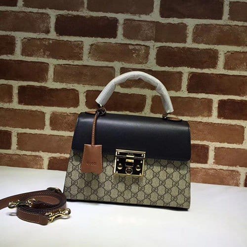 GUCCI 구찌 신상 패드락 탑핸들 453188