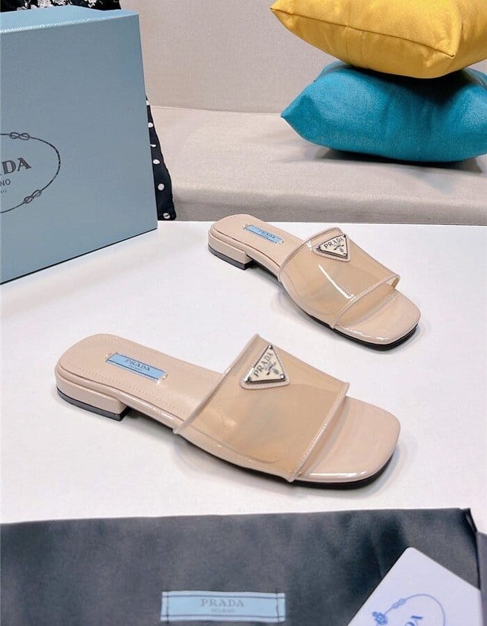 PRADA 프라다 여성용 슬리퍼 (굽높이2CM) P30808 2COLOR