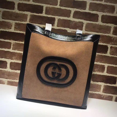 GUCCI 구찌 오피디아 스웨이드 쇼퍼 신상 519335