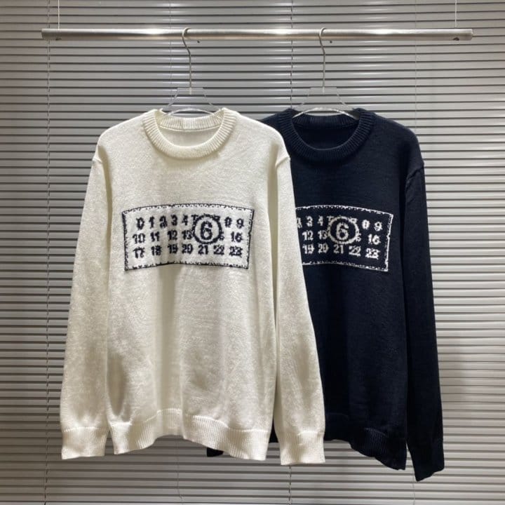 MAISON MARGIELA 메종마르지엘라 넘버링 니트