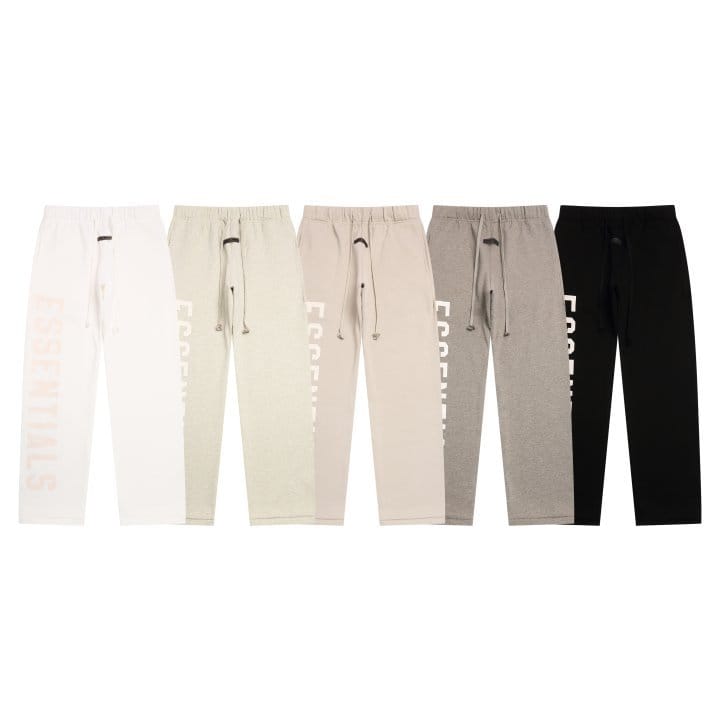 FEAR OF GOD 피어오브갓 에센셜 916 로고 플리스 스웨트 팬츠