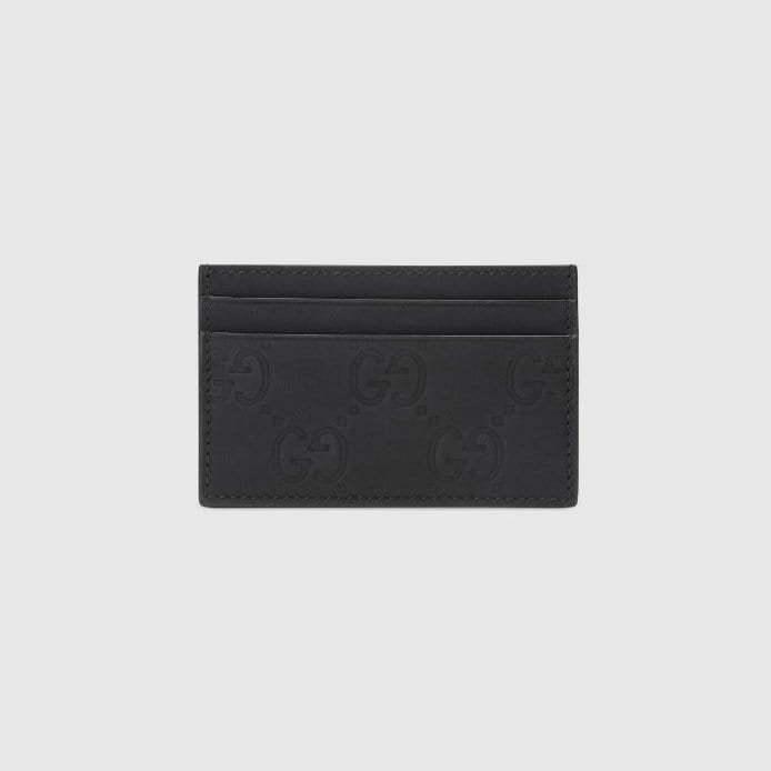 GUCCI 구찌 GG 러버 효과 카드 케이스 771315
