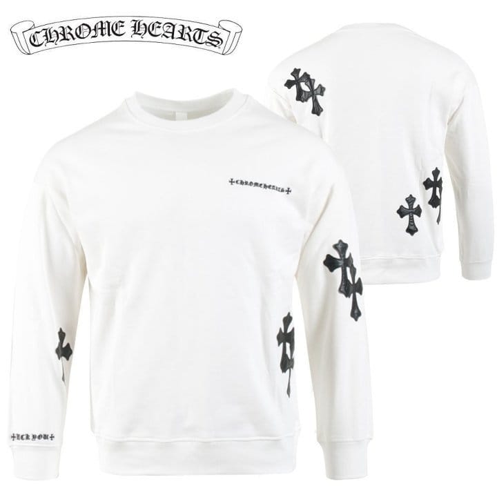 CHROME HEARTS 크롬하츠 패치 로고 맨투맨