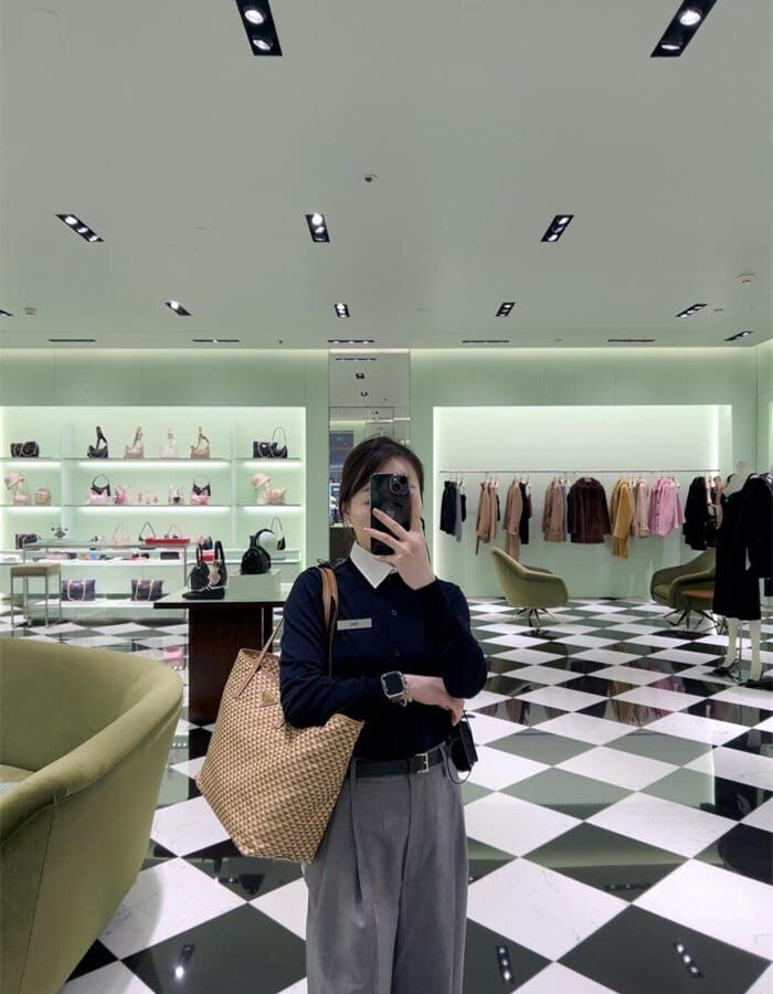 PRADA 프라다 쇼핑 토트백 1BD552