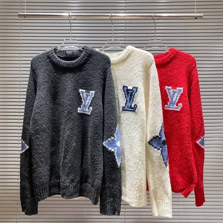 LOUIS VUITTON 루이비통 청키 울 블렌드 풀오버 니트