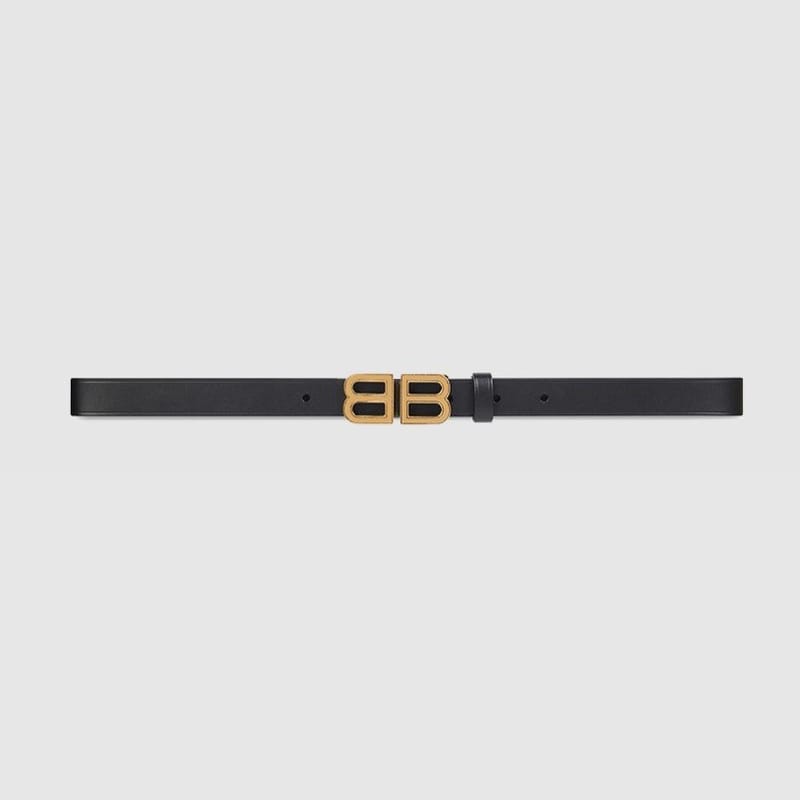 BALENCIAGA 발렌시아가 BB 씬 벨트 673518 (20mm) 2COLOR