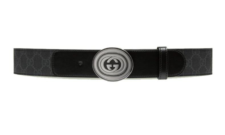 GUCCI 구찌 GG 타원 버클 벨트