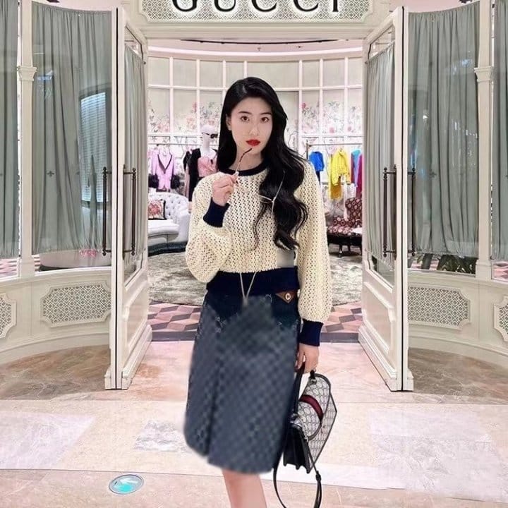 GUCCI 구찌 망사 니트