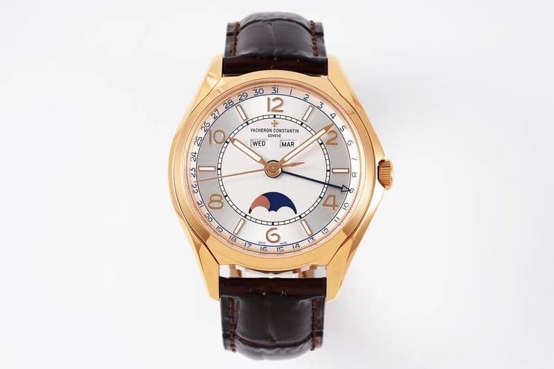 VACHERON CONSTANTIN 바쉐론 콘스탄틴 컴플리트 캘린더 화이트 다이얼 40mm 4000E