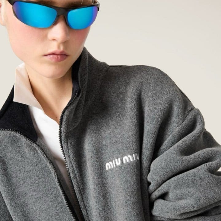 MIUMIU 미우미우 플리스 자켓