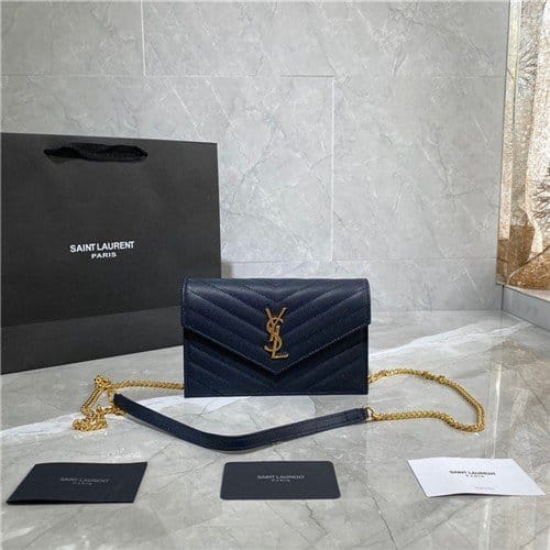 SAINT LAURENT 생로랑 WOC 미니 체인백 Y393953-2