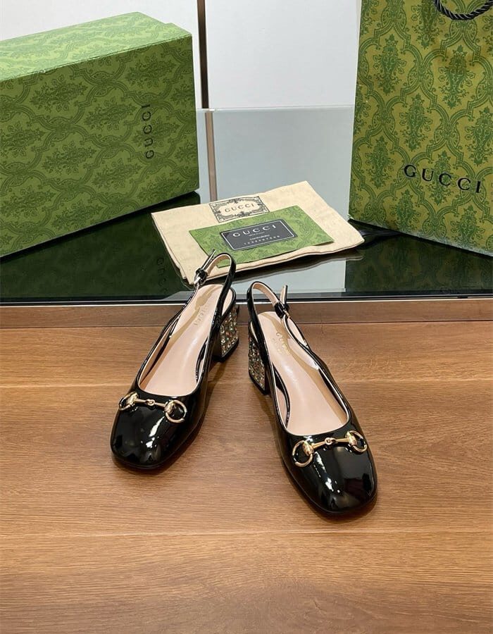 GUCCI 구찌 여성용 샌들 (굽높이5.5CM) G86642-2 2024/신상 2COLOR