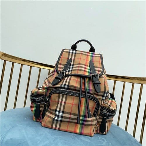 BURBERRY 버버리 빈티지 백팩 미듐 B8012