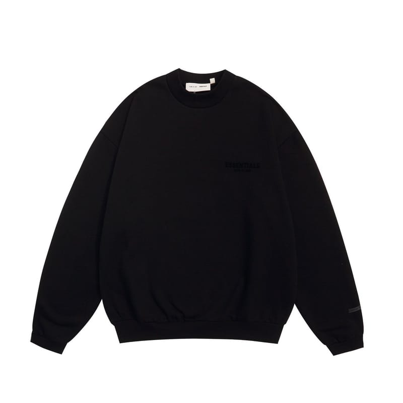 FEAR OF GOD 피어오브갓 에센셜 1852 톤온톤 스몰 로고 플리스 스웨트 셔츠