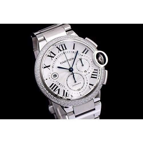 CARTIER 까르띠에 발롱블루 크로노그라프-15