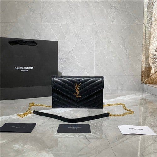SAINT LAURENT 생로랑 WOC 미니 체인백 Y393953-4