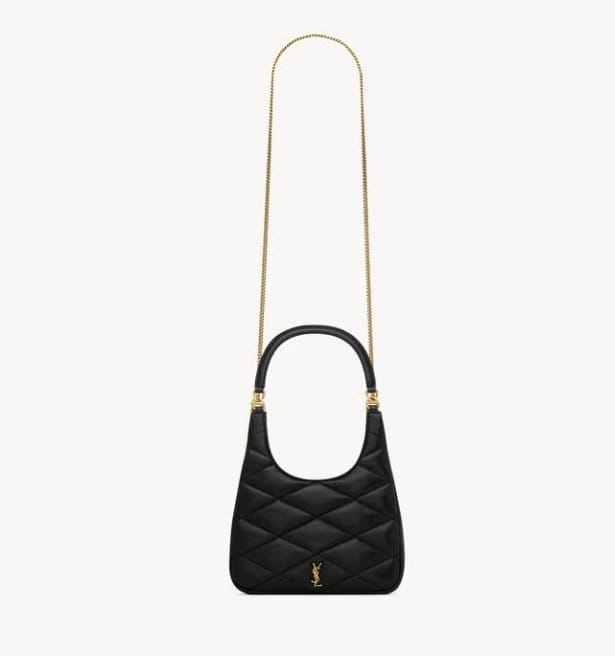 SAINT LAURENT 생로랑 램스킨 소재의 SADE 호보 백