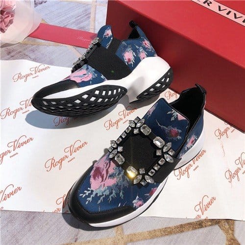 ROGER VIVIER 로저비비에 스니커즈 굽높이6CM R70666-2 (255사이즈 주문제작)
