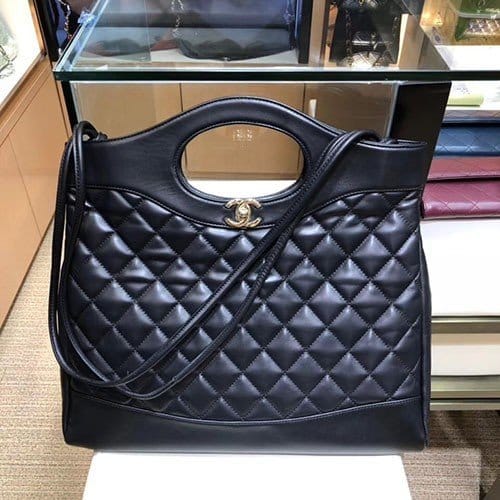 CHANEL 샤넬 핸드&숄더 쇼핑백 A057977