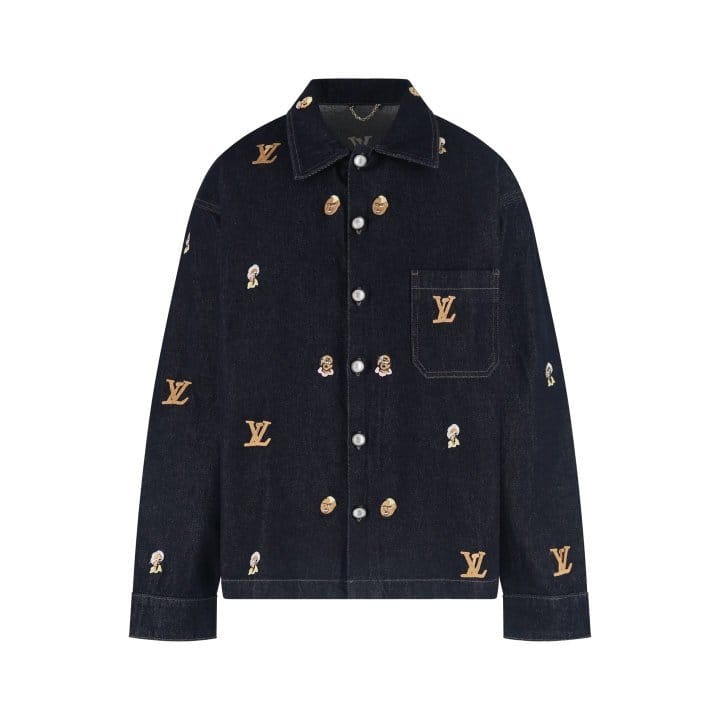 LOUIS VUITTON 루이비통 헨리 테일러 데님 자켓