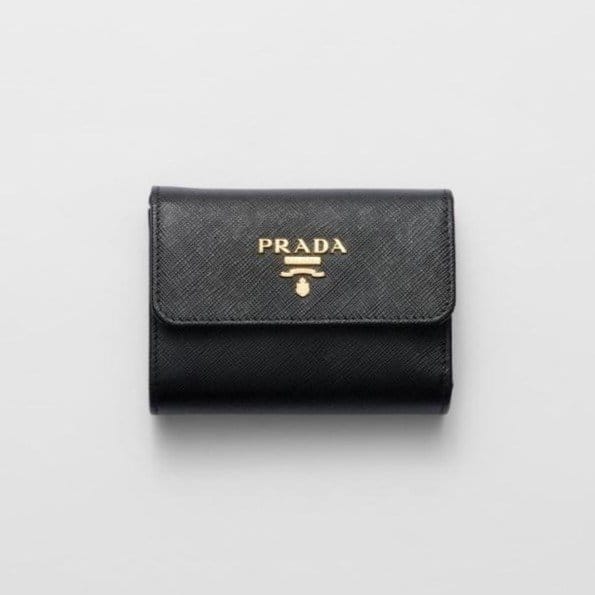 PRADA 프라다 사피아노 메탈 로고 반지갑 1MH025 2COLOR