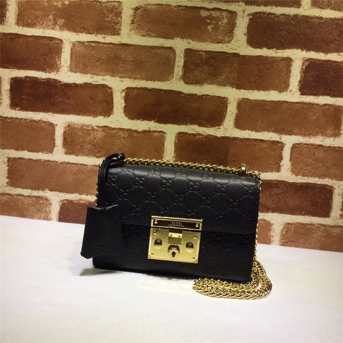 GUCCI 구찌 패드락 시그니처 숄더백 409487