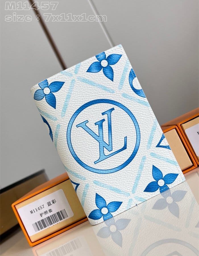 LOUIS VUITTON 루이비통 오렌지코랄 여권지갑 M11457 2COLOR